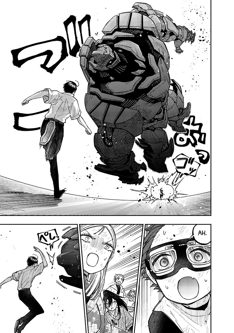 The Savior «Messiah» ~The former hero who saved another world beats the real world full of monsters~ Chapter 46 page 18 - Chapter 46: Fighting VS. The Anti S-Class Golem