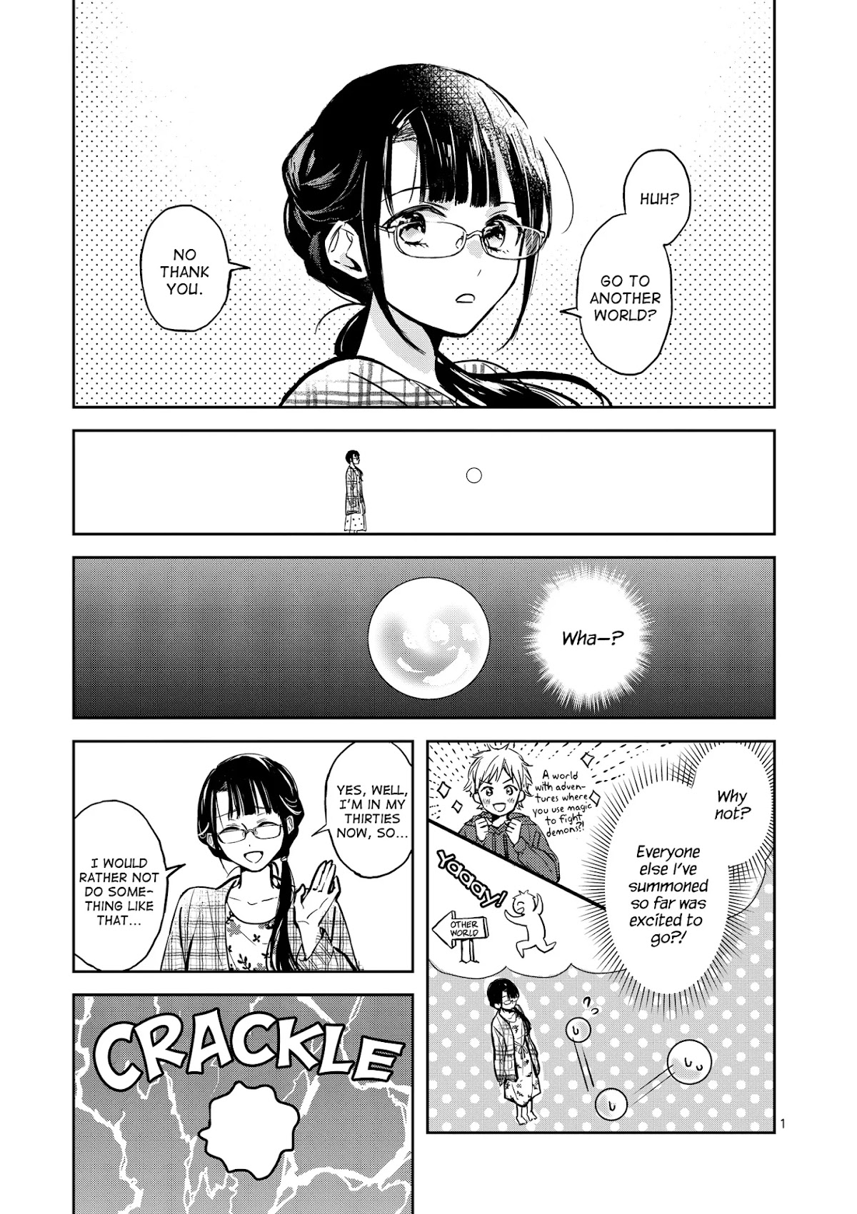 The Savior's Book Café in Another World Chapter 1 page 1 - Chapter 1