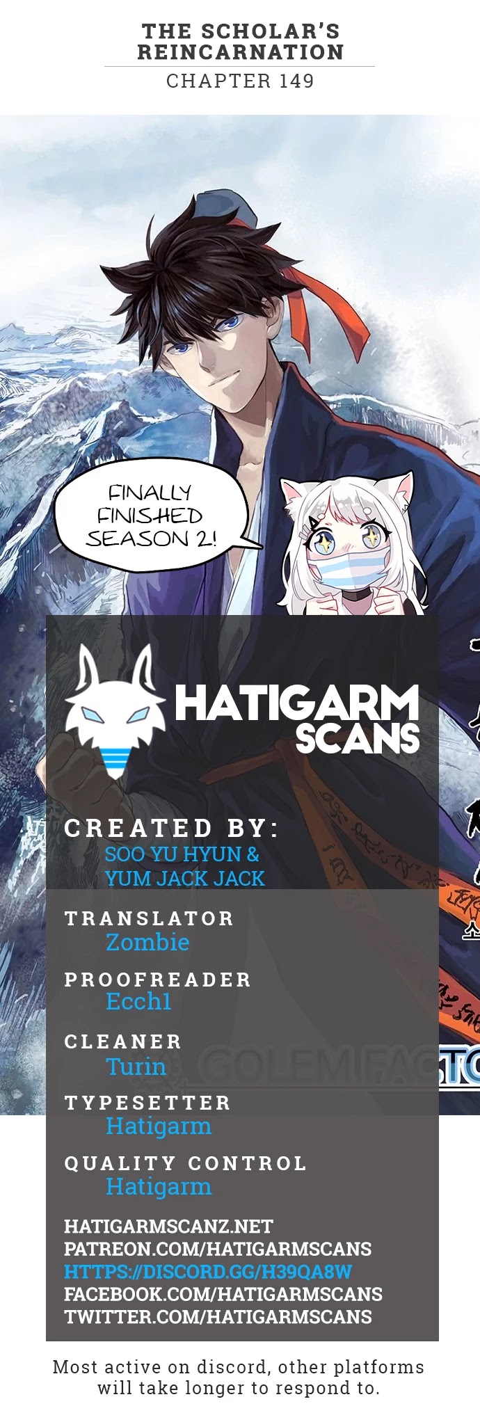 The Scholar's Reincarnation Chapter 149 page 1 - Chapter 149