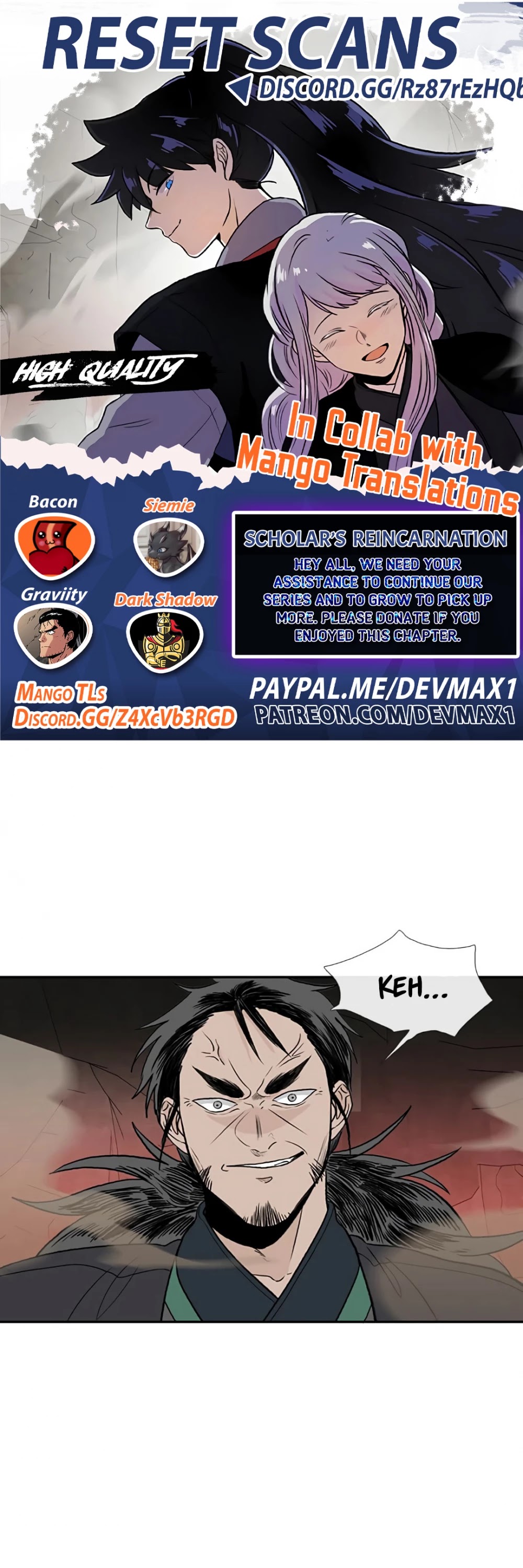 The Scholar's Reincarnation Chapter 152 page 1 - Chapter 152