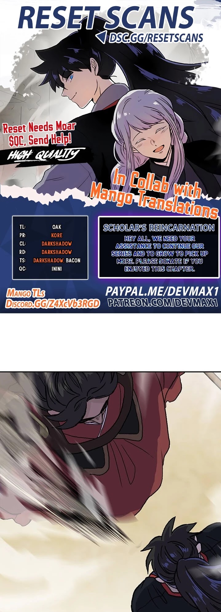 The Scholar's Reincarnation Chapter 165 page 1 - Chapter 165