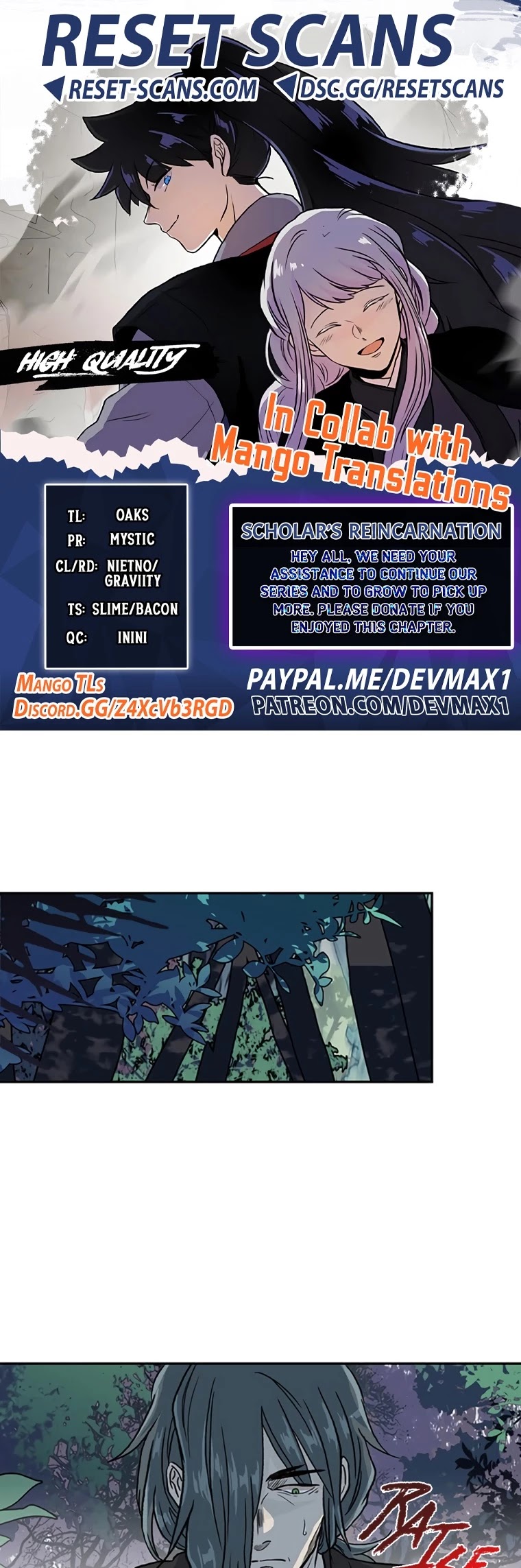The Scholar's Reincarnation Chapter 171 page 1 - Chapter 171