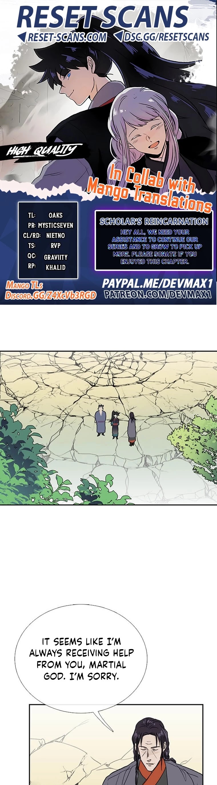 The Scholar's Reincarnation Chapter 174 page 1 - Chapter 174