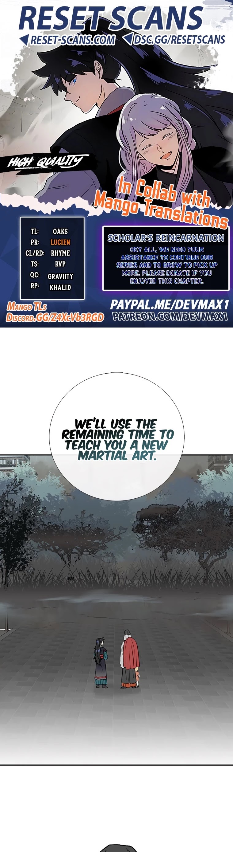 The Scholar's Reincarnation Chapter 181 page 1 - Chapter 181