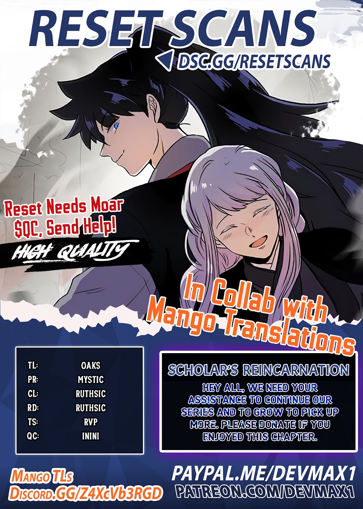 The Scholar's Reincarnation Chapter 186 page 1 - Chapter 186