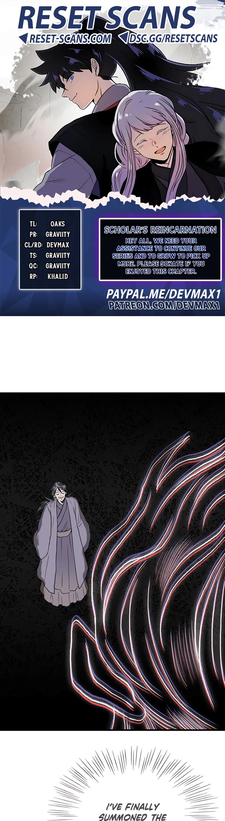 The Scholar's Reincarnation Chapter 191 page 1 - Chapter 191
