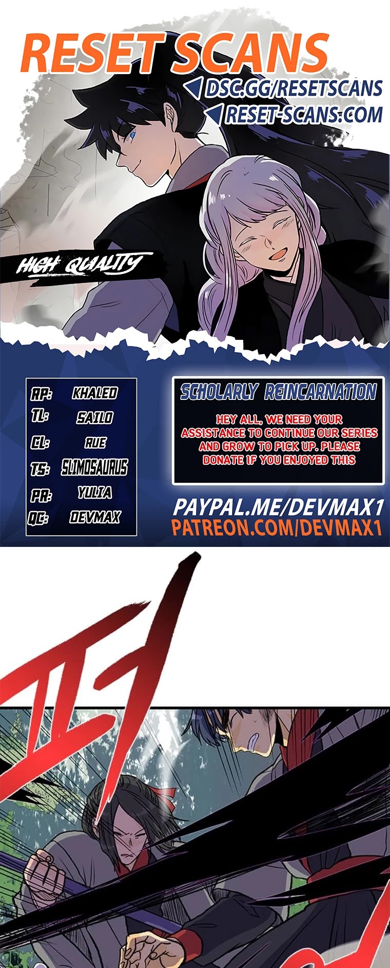 The Scholar's Reincarnation Chapter 195 page 1 - Chapter 195