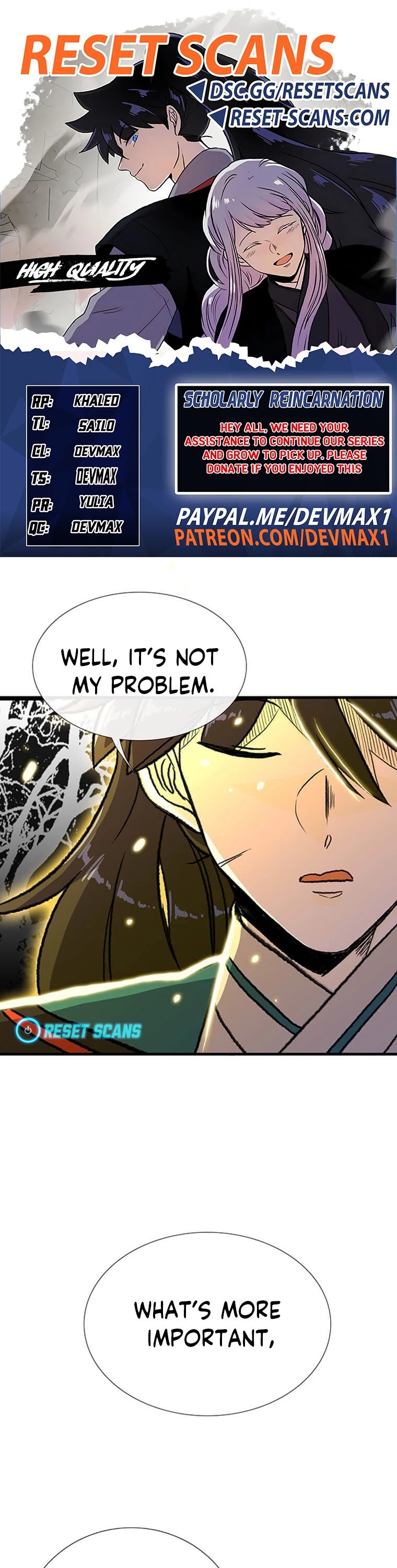 The Scholar's Reincarnation Chapter 197 page 1 - Chapter 197