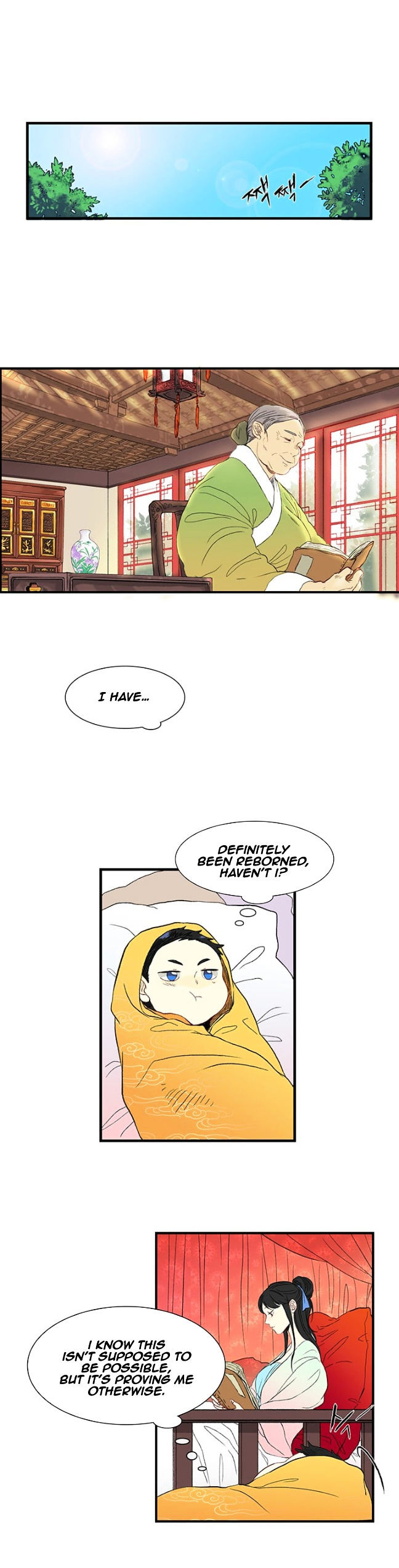 The Scholar's Reincarnation Chapter 2 page 1 - Chapter 2