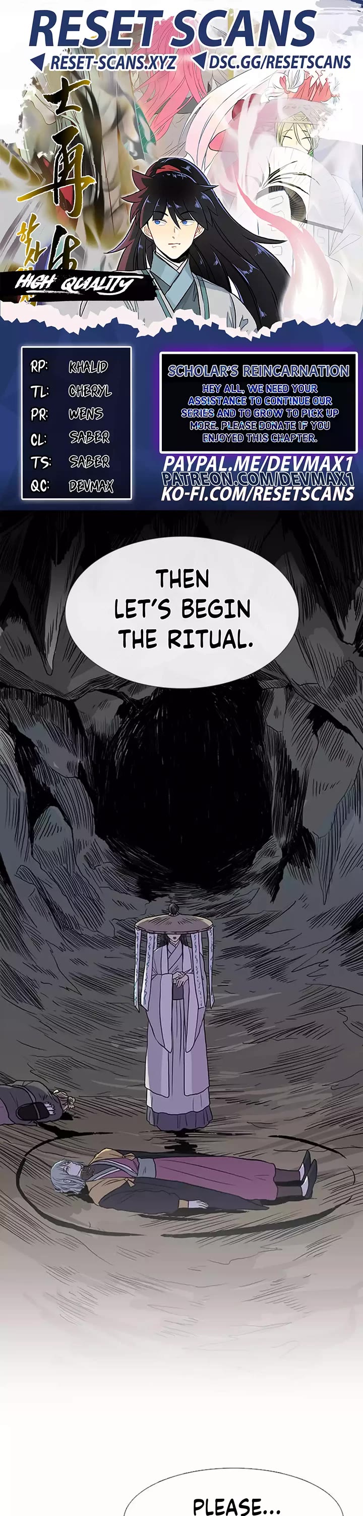 The Scholar's Reincarnation Chapter 210 page 1 - Chapter 210