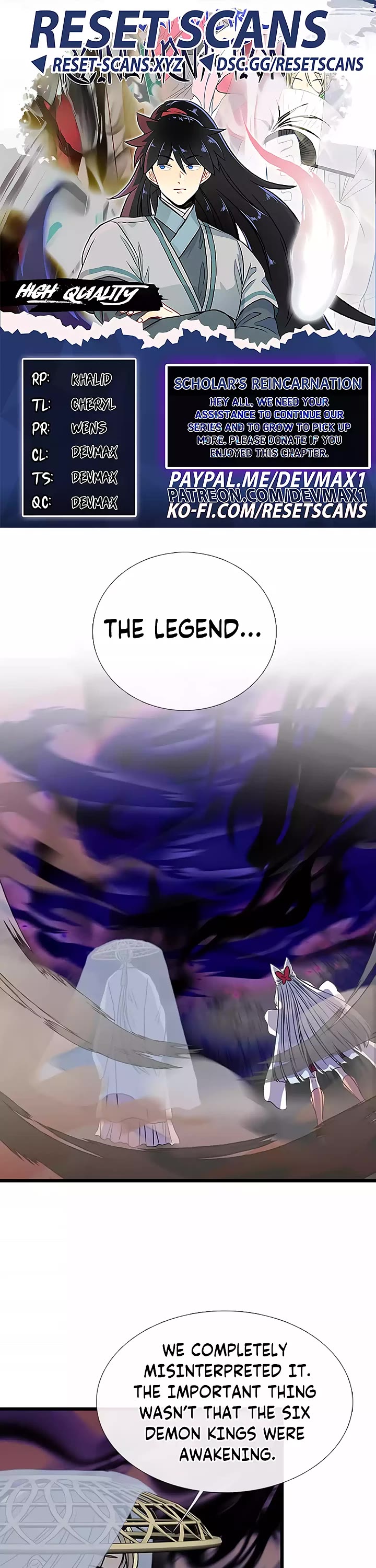 The Scholar's Reincarnation Chapter 213 page 1 - Chapter 213