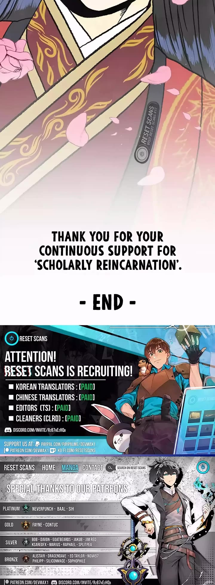 The Scholar's Reincarnation Chapter 214 page 43 - Chapter 214 [END]