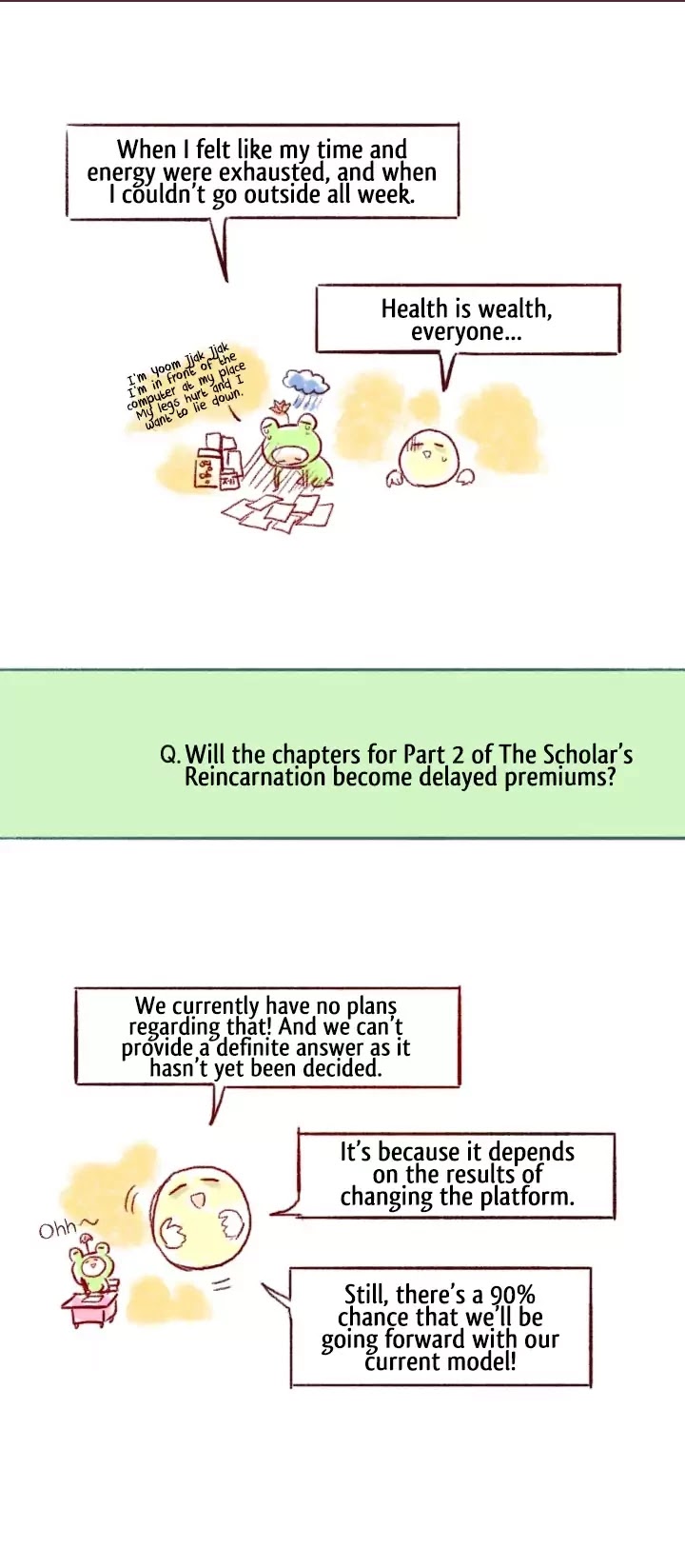 The Scholar's Reincarnation Chapter 76.5 page 8 - Chapter 76.5