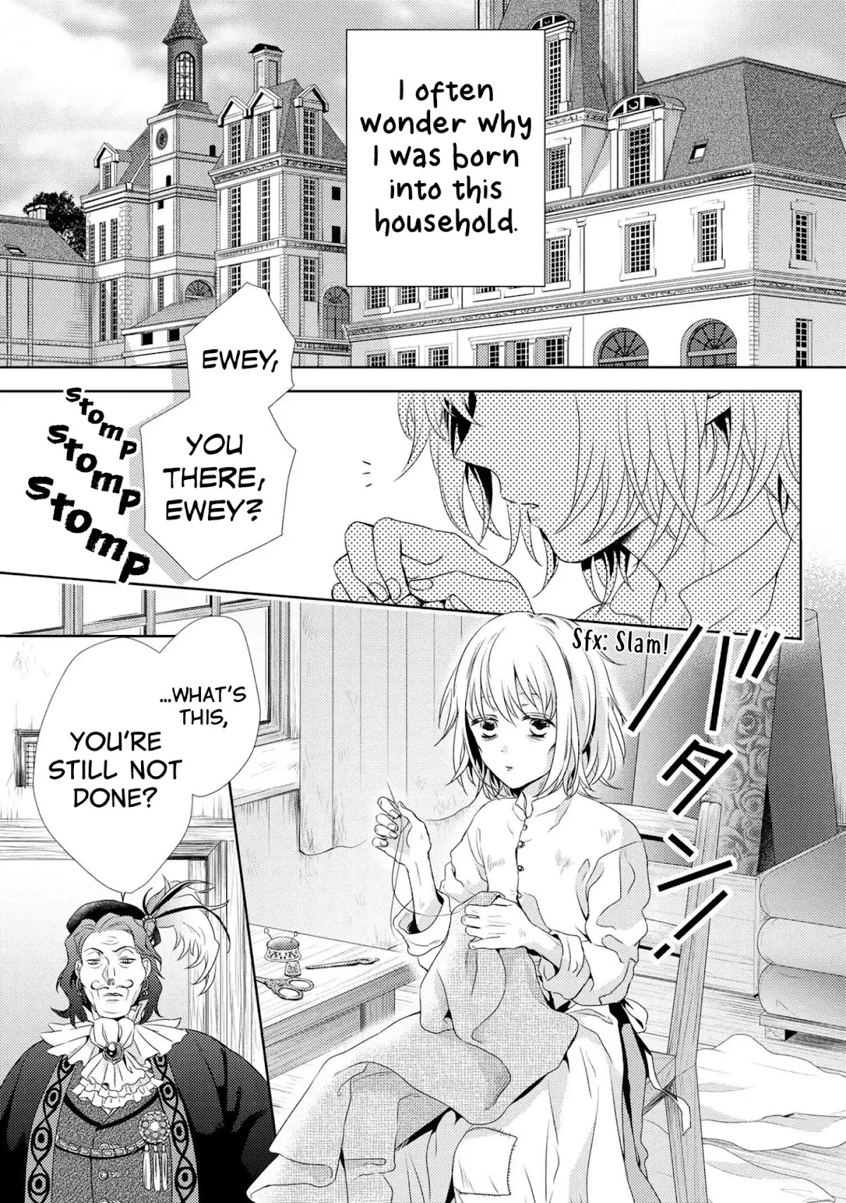 The Seamstress Girl Chapter 1 page 4 - Chapter 1