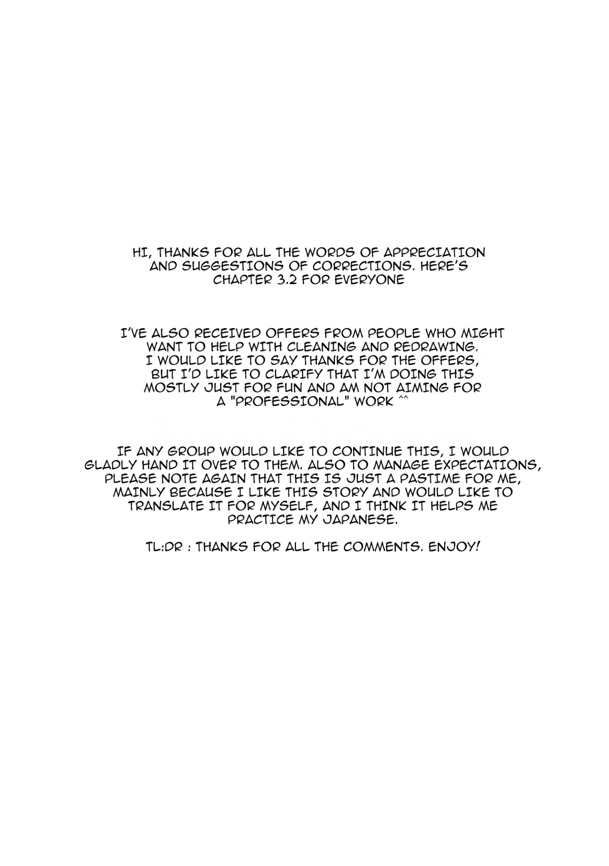 The Seamstress Girl Chapter 3.2 page 1 - Chapter 3.2