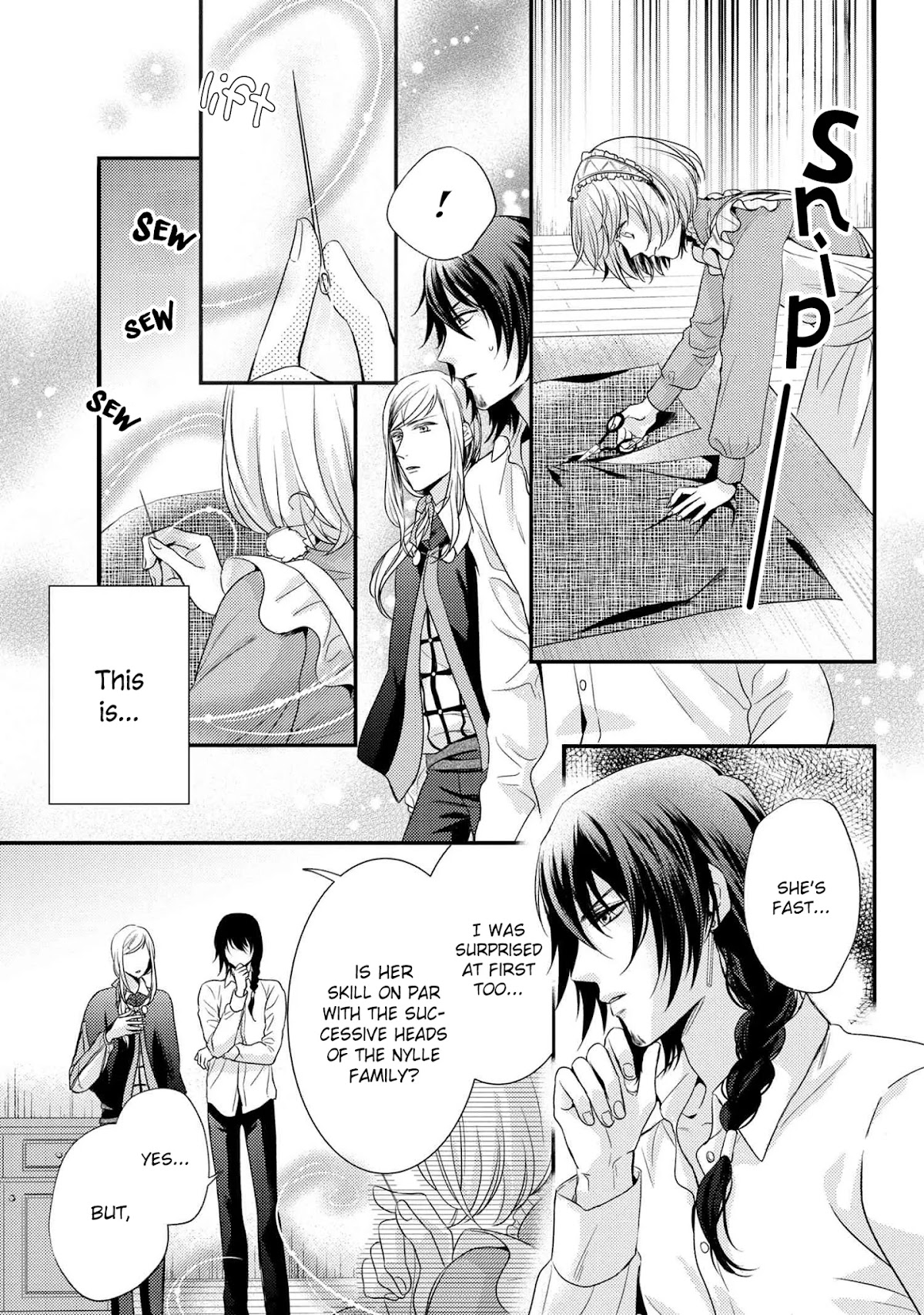 The Seamstress Girl Chapter 5.2 page 3 - Chapter 5.2