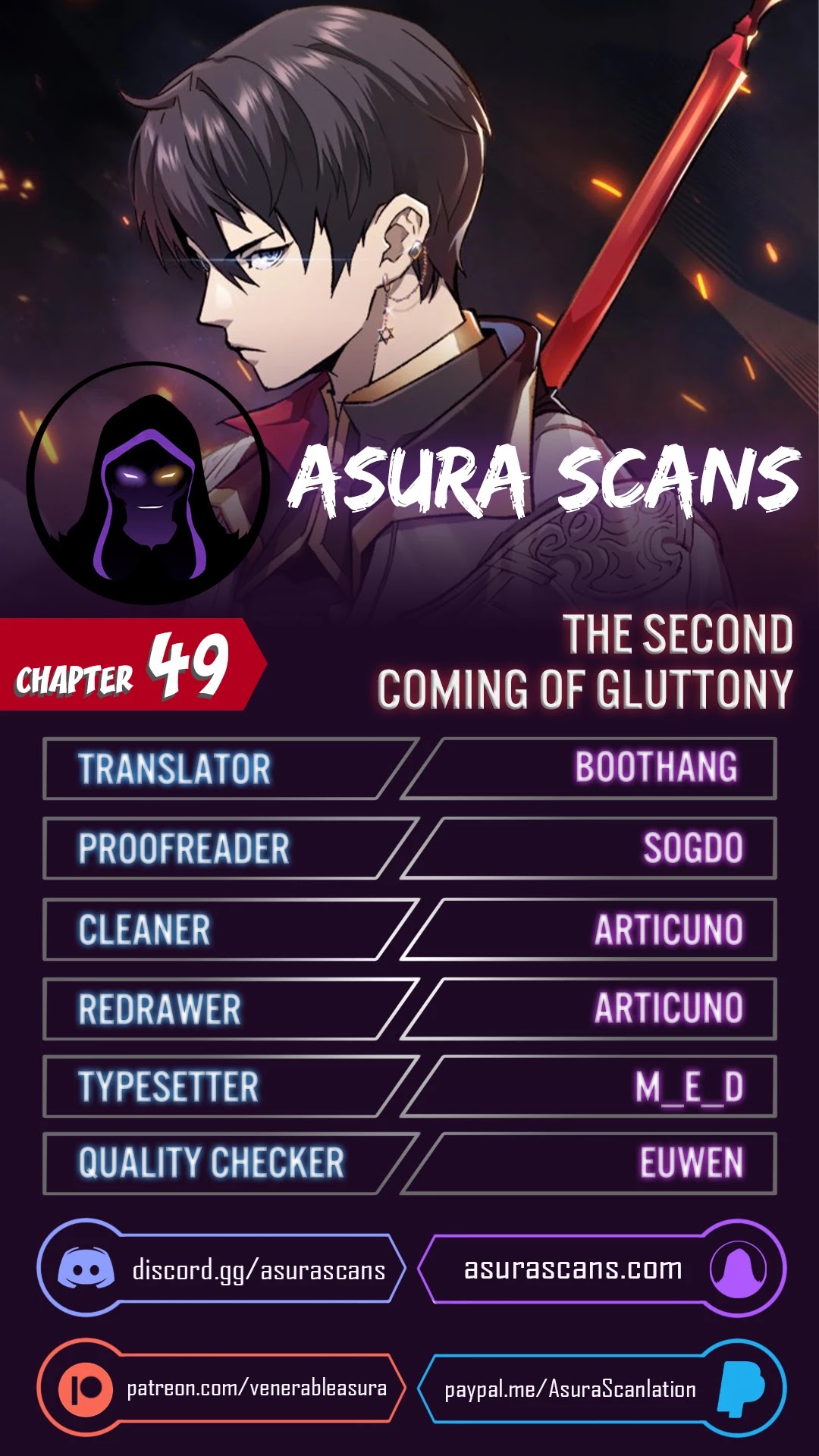The Second Coming of Gluttony Chapter 49 page 1 - Chapter 49