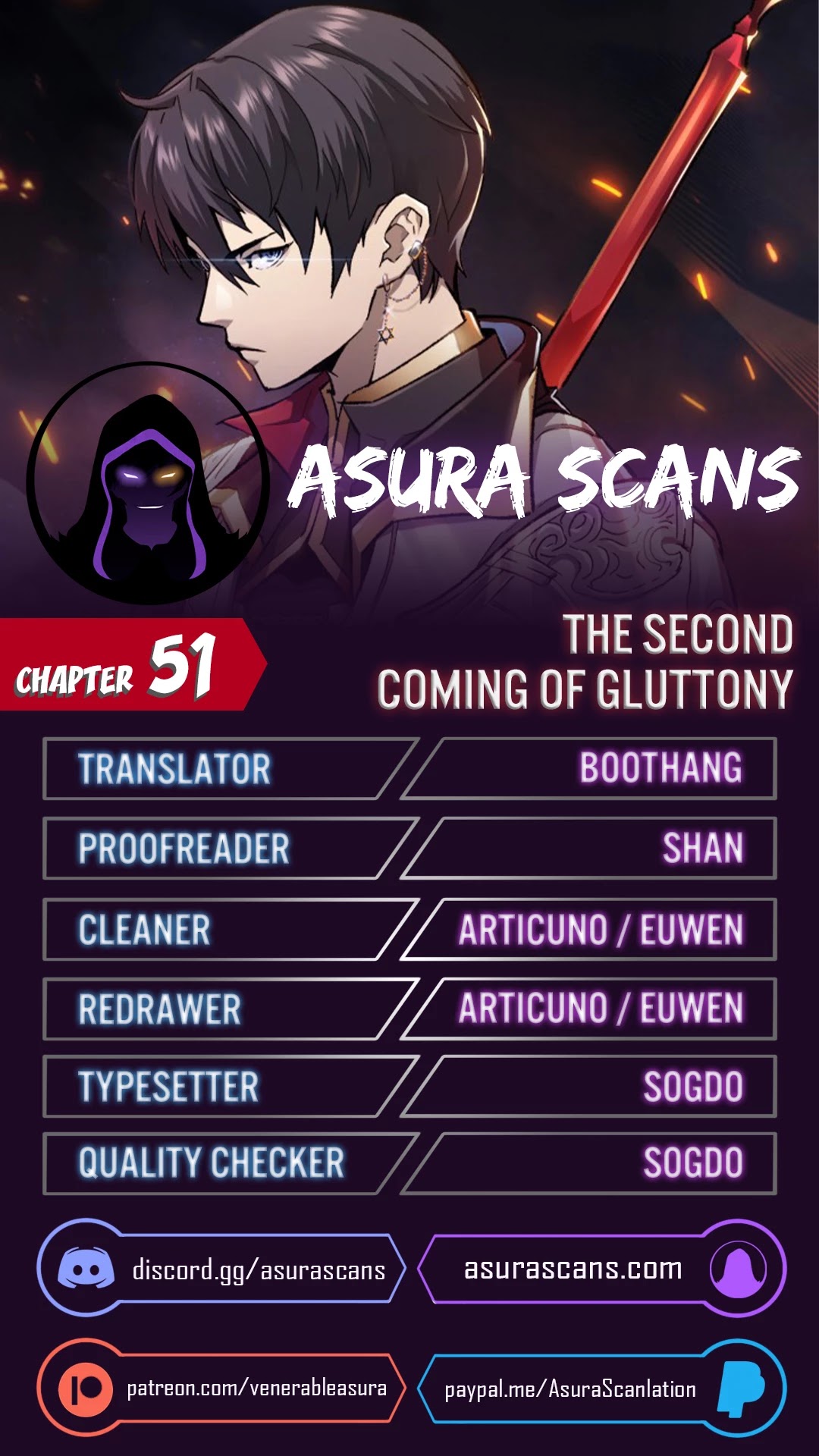 The Second Coming of Gluttony Chapter 51 page 1 - Chapter 51