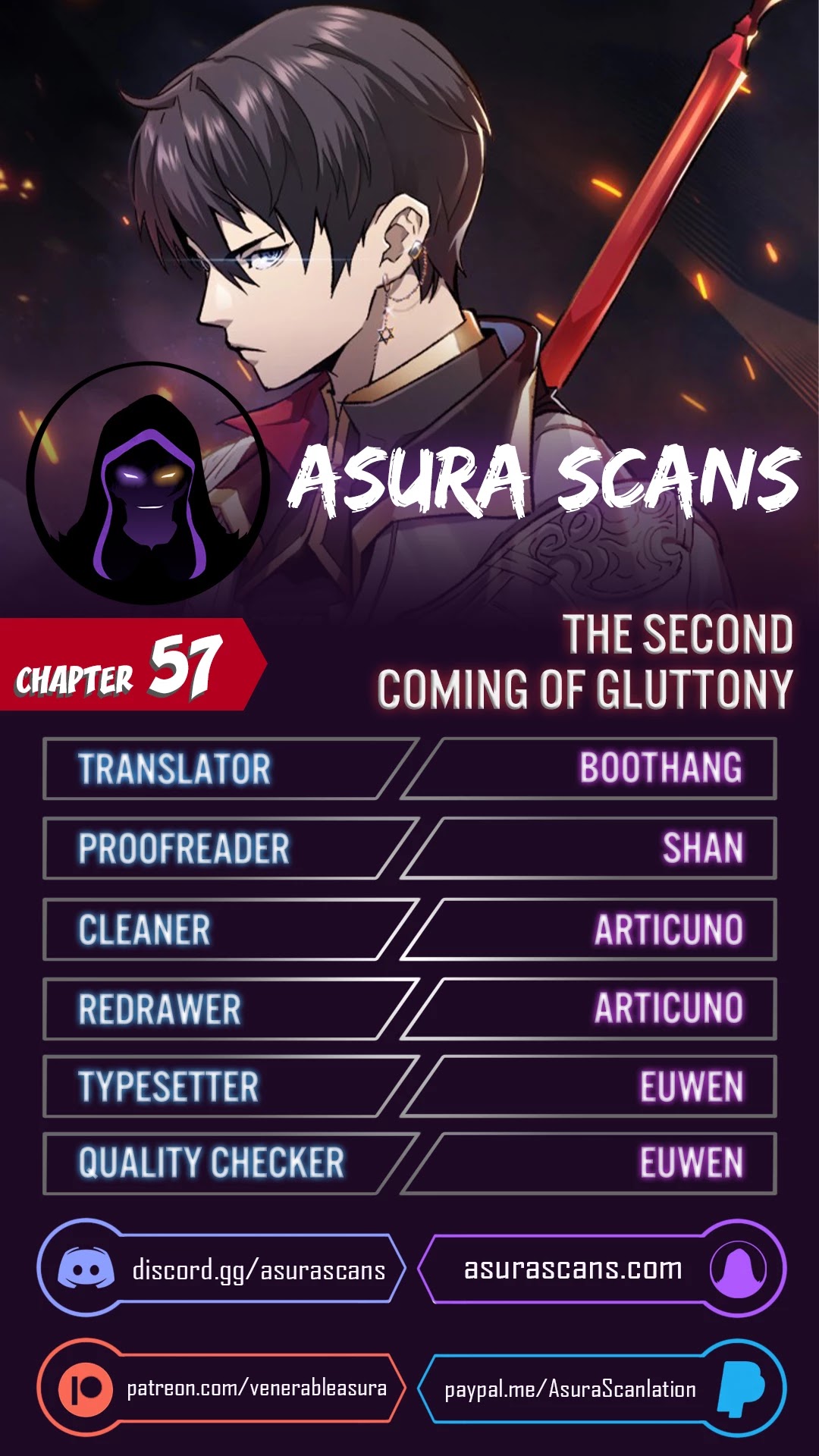 The Second Coming of Gluttony Chapter 57 page 1 - Chapter 57
