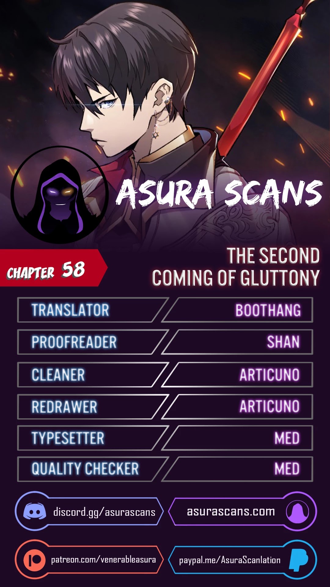 The Second Coming of Gluttony Chapter 58 page 1 - Chapter 58