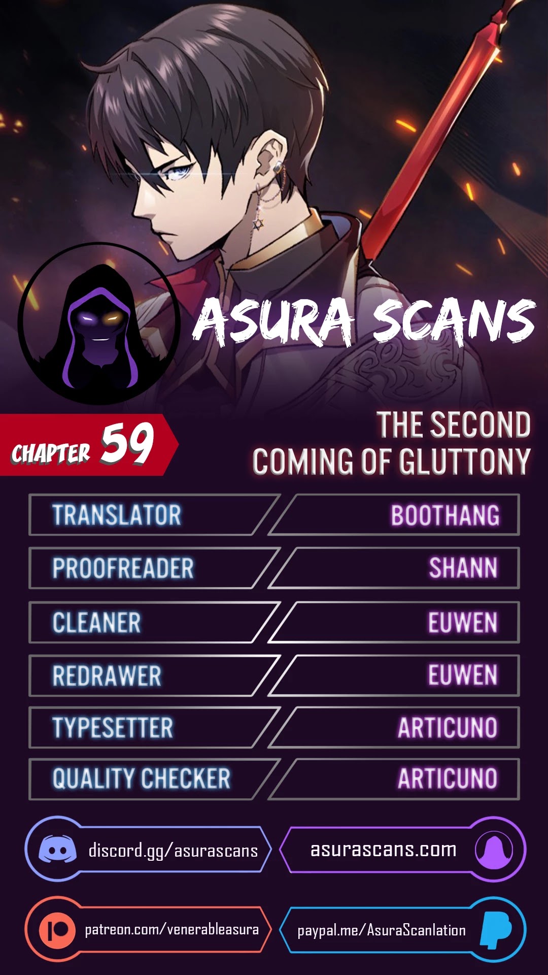 The Second Coming of Gluttony Chapter 59 page 1 - Chapter 59