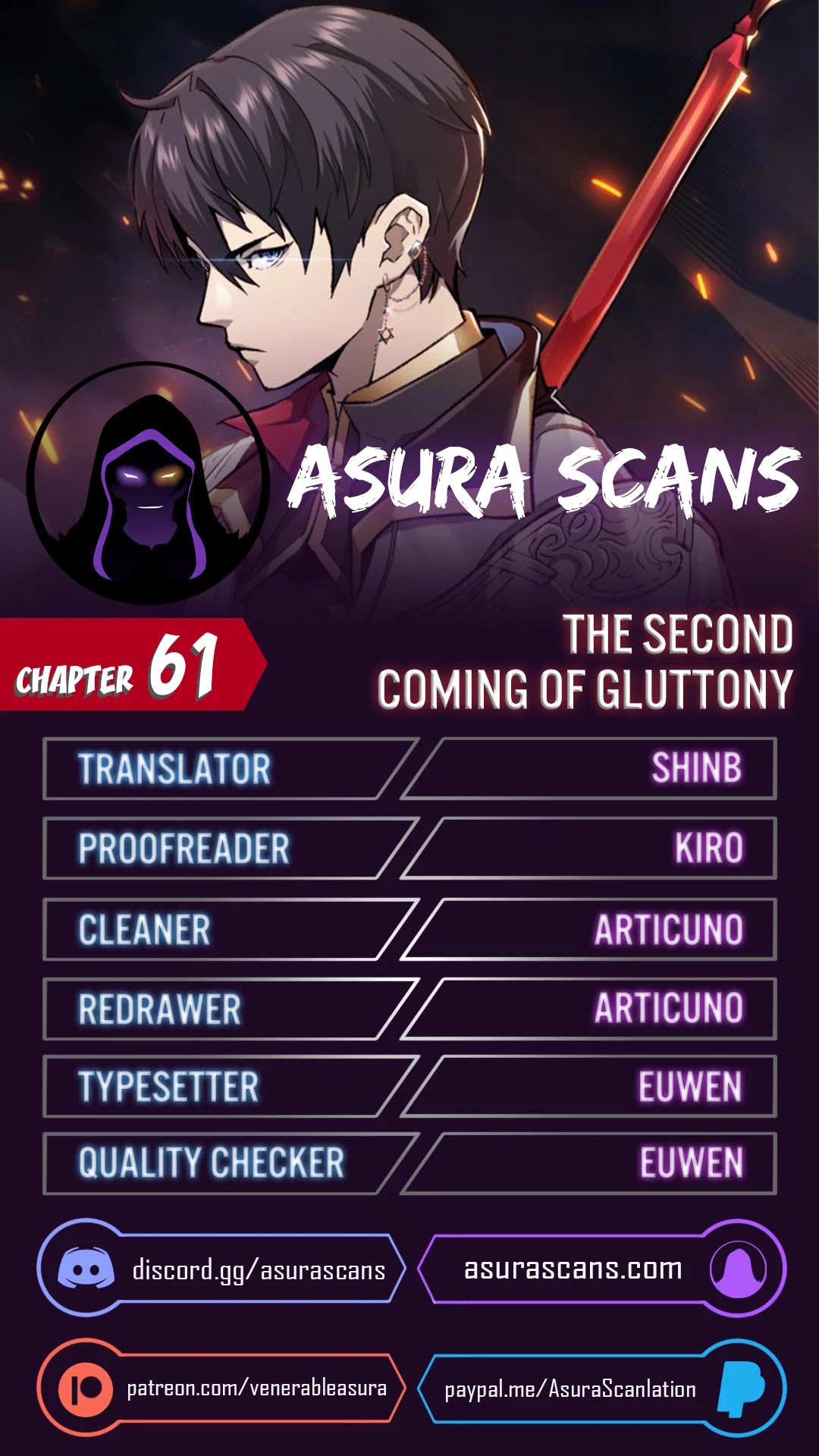 The Second Coming of Gluttony Chapter 61 page 1 - Chapter 61