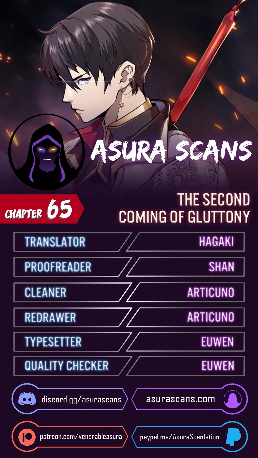 The Second Coming of Gluttony Chapter 65 page 1 - Chapter 65