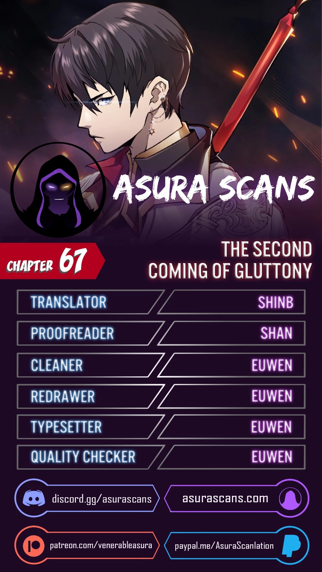 The Second Coming of Gluttony Chapter 67 page 1 - Chapter 67