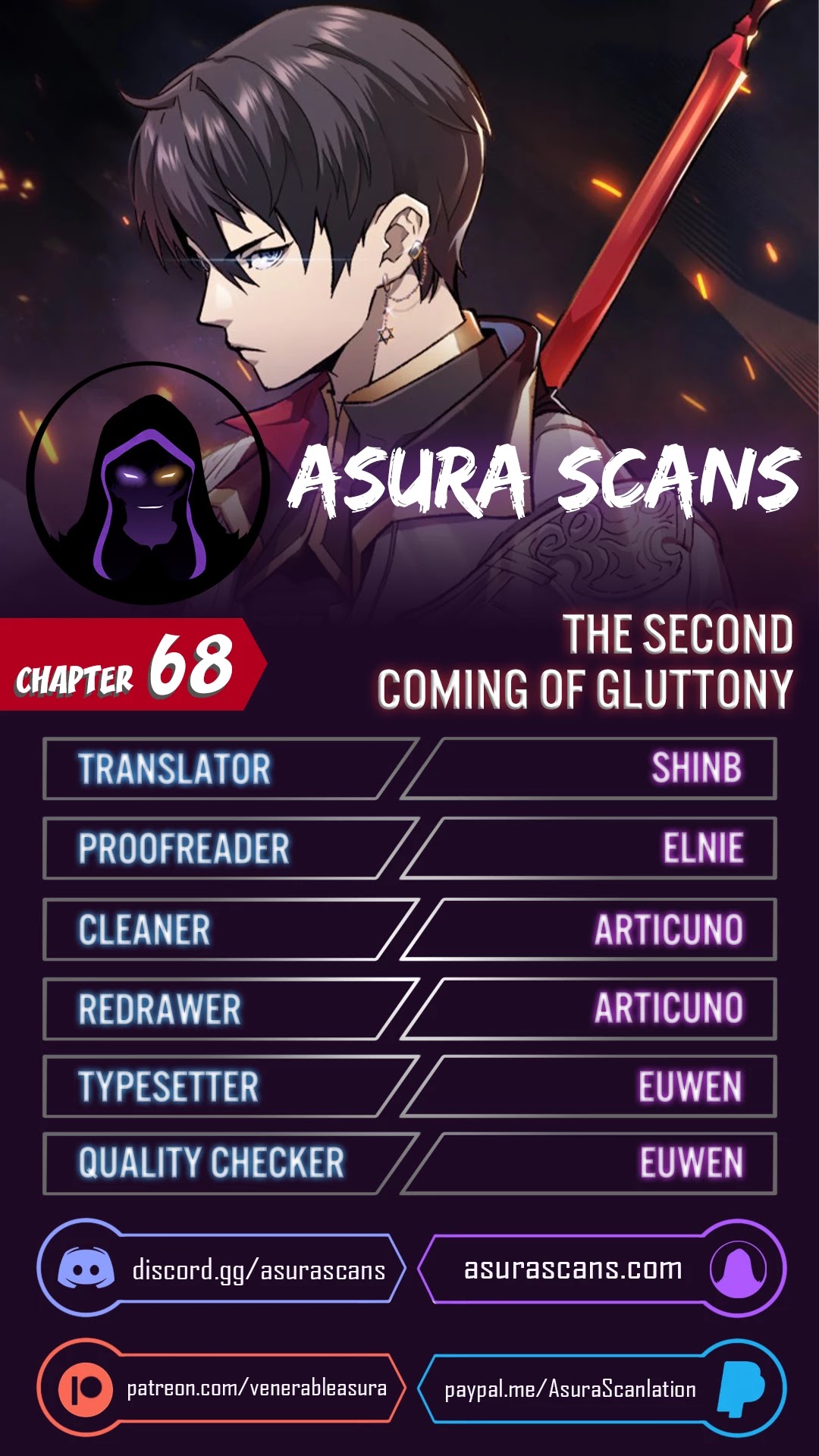 The Second Coming of Gluttony Chapter 68 page 1 - Chapter 68
