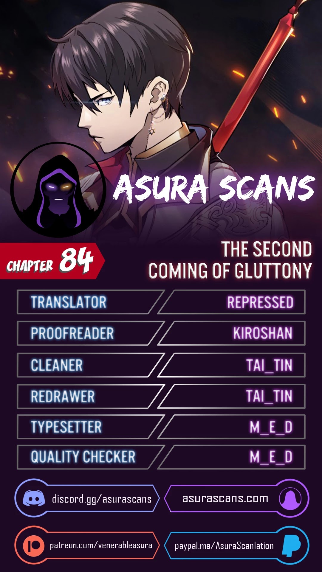 The Second Coming of Gluttony Chapter 84 page 1 - Chapter 84