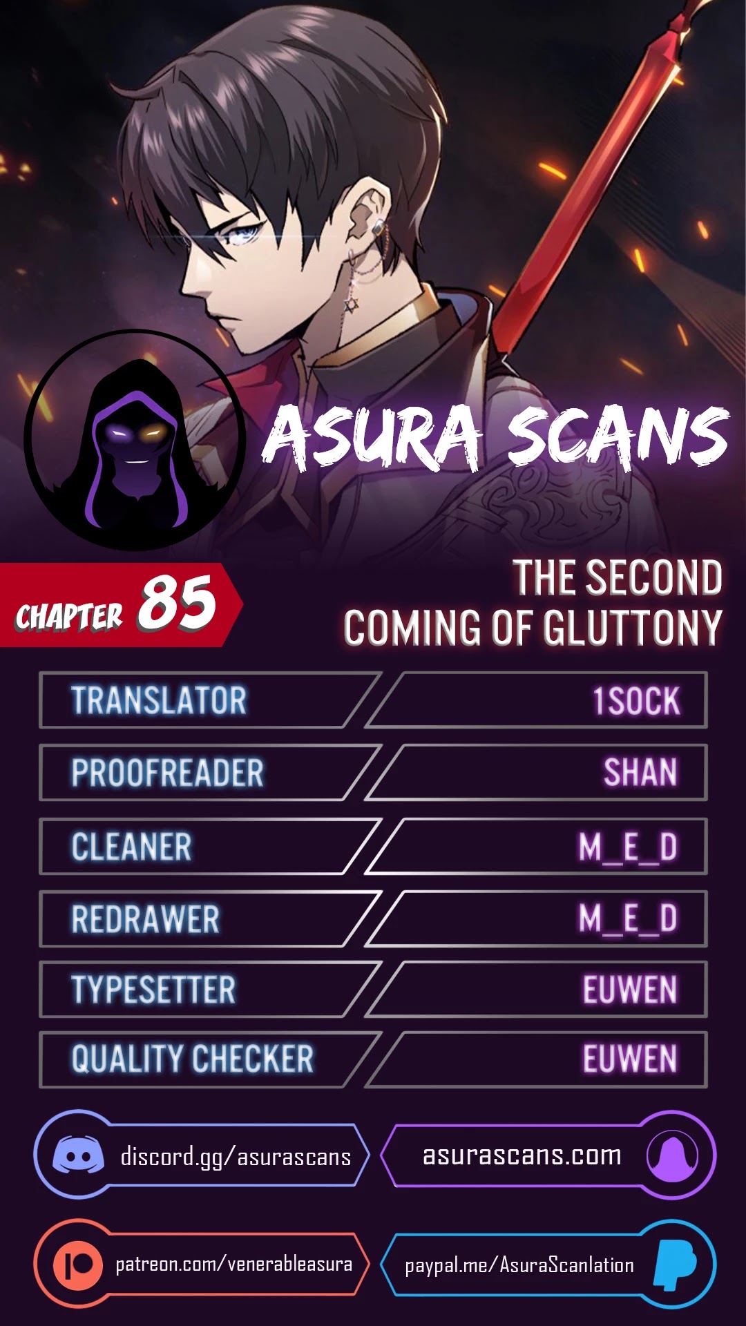 The Second Coming of Gluttony Chapter 85 page 1 - Chapter 85