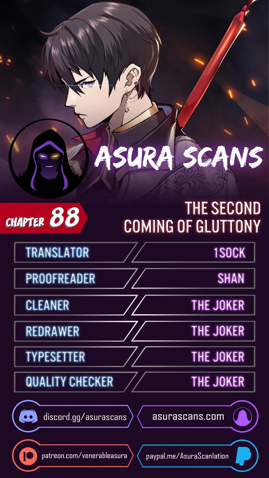 The Second Coming of Gluttony Chapter 88 page 1 - Chapter 88