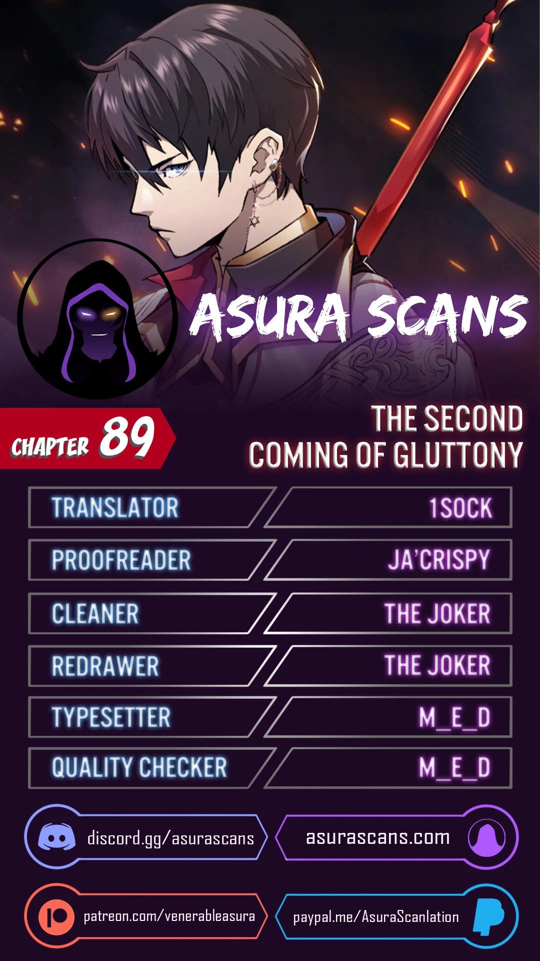The Second Coming of Gluttony Chapter 89 page 1 - Chapter 89