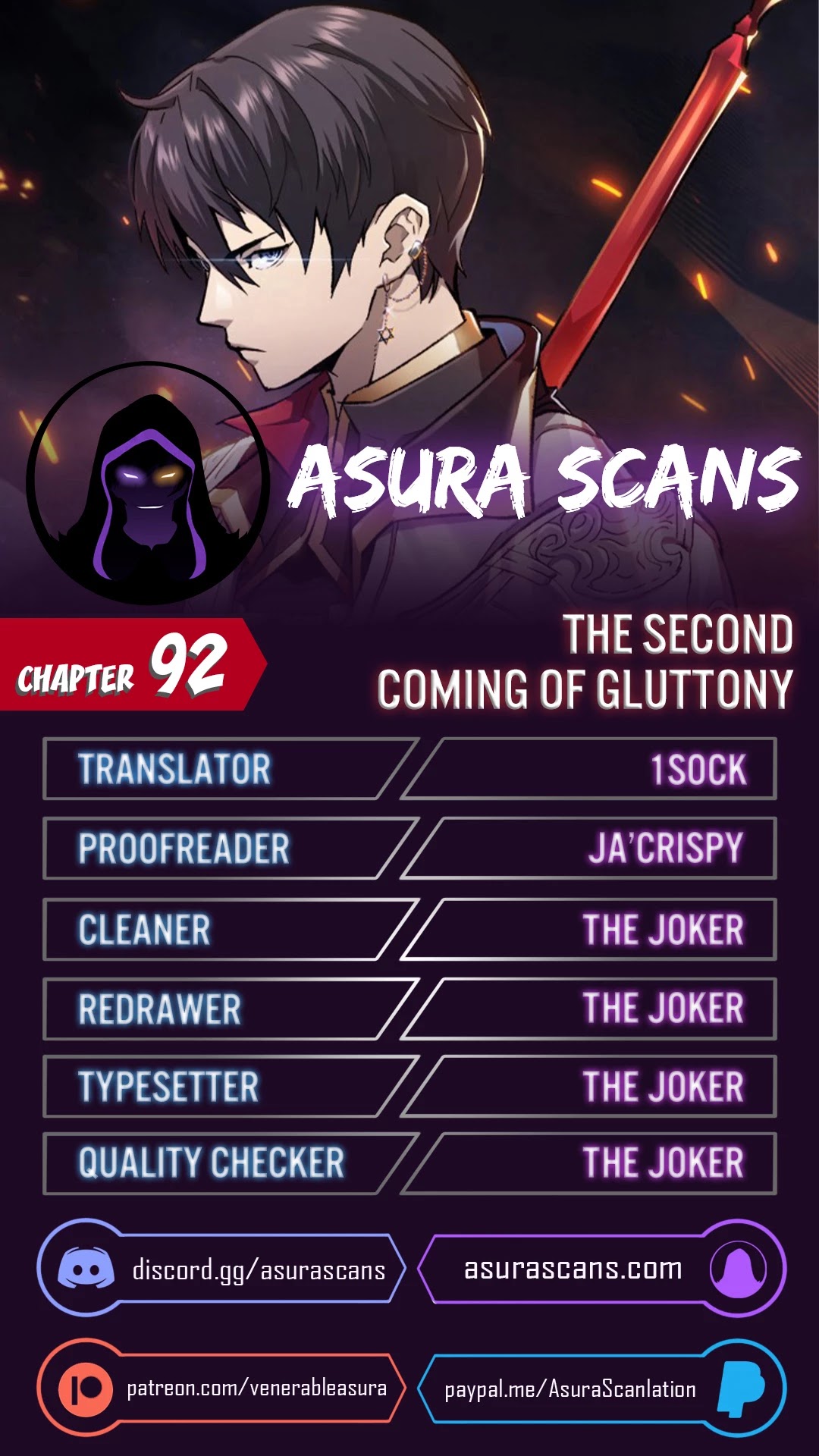The Second Coming of Gluttony Chapter 92 page 1 - Chapter 92