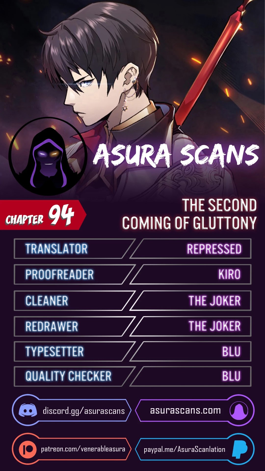 The Second Coming of Gluttony Chapter 94 page 1 - Chapter 94