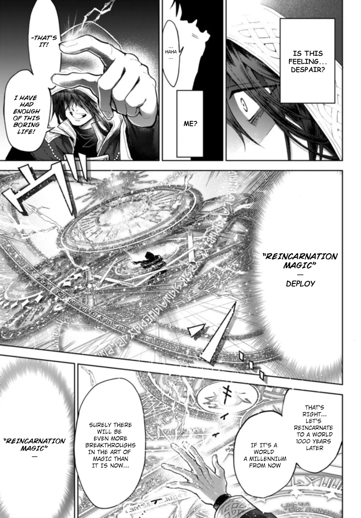 The Second Life Cheat Reincarnation Mage ~If The Strongest Reincarnated After 1000 Years, Life Would Be Too Easy~ Chapter 1 page 4 - Chapter 1