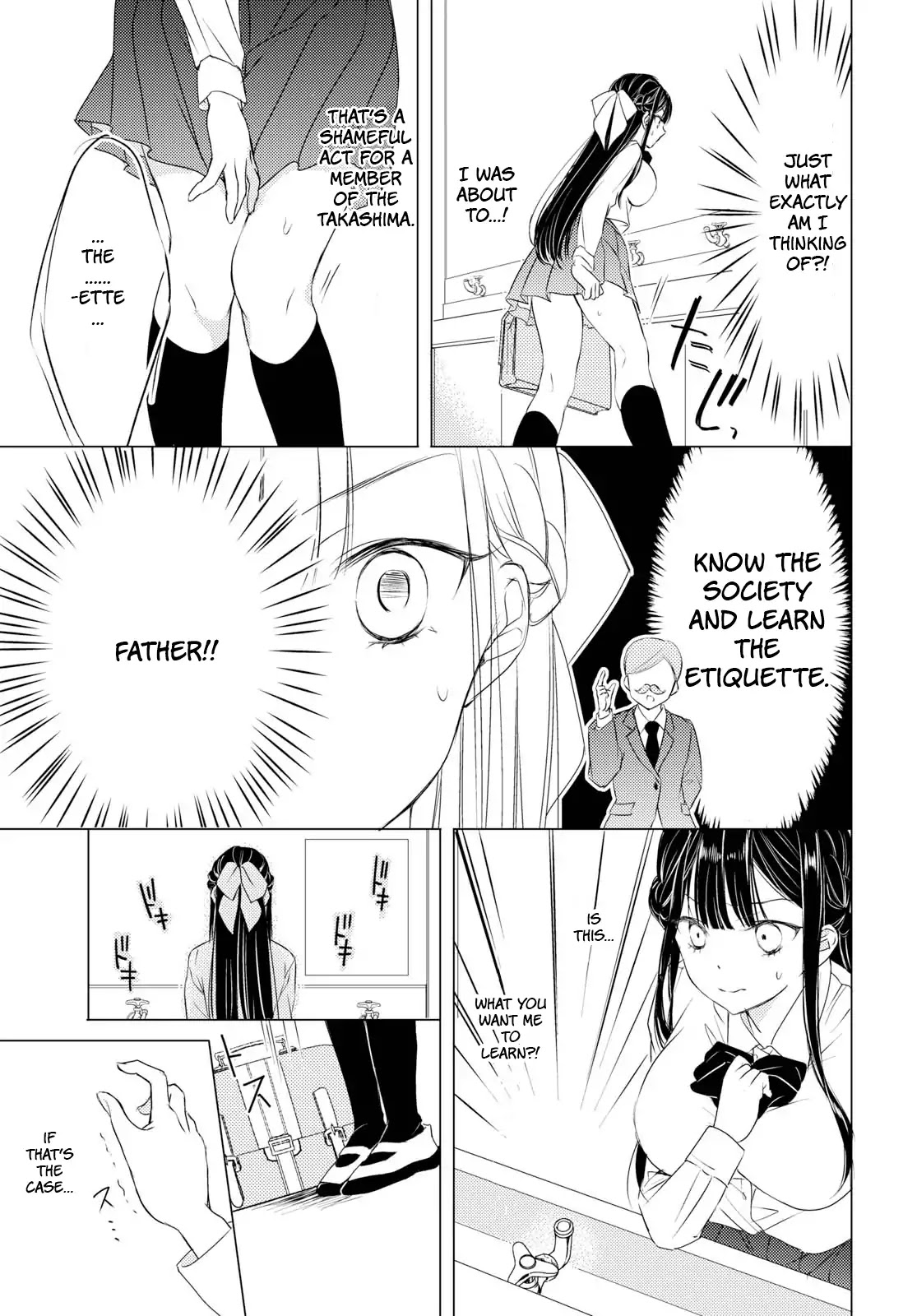The Secret Etiquette Of Lady Takashima. Chapter 1 page 11 - Chapter 1