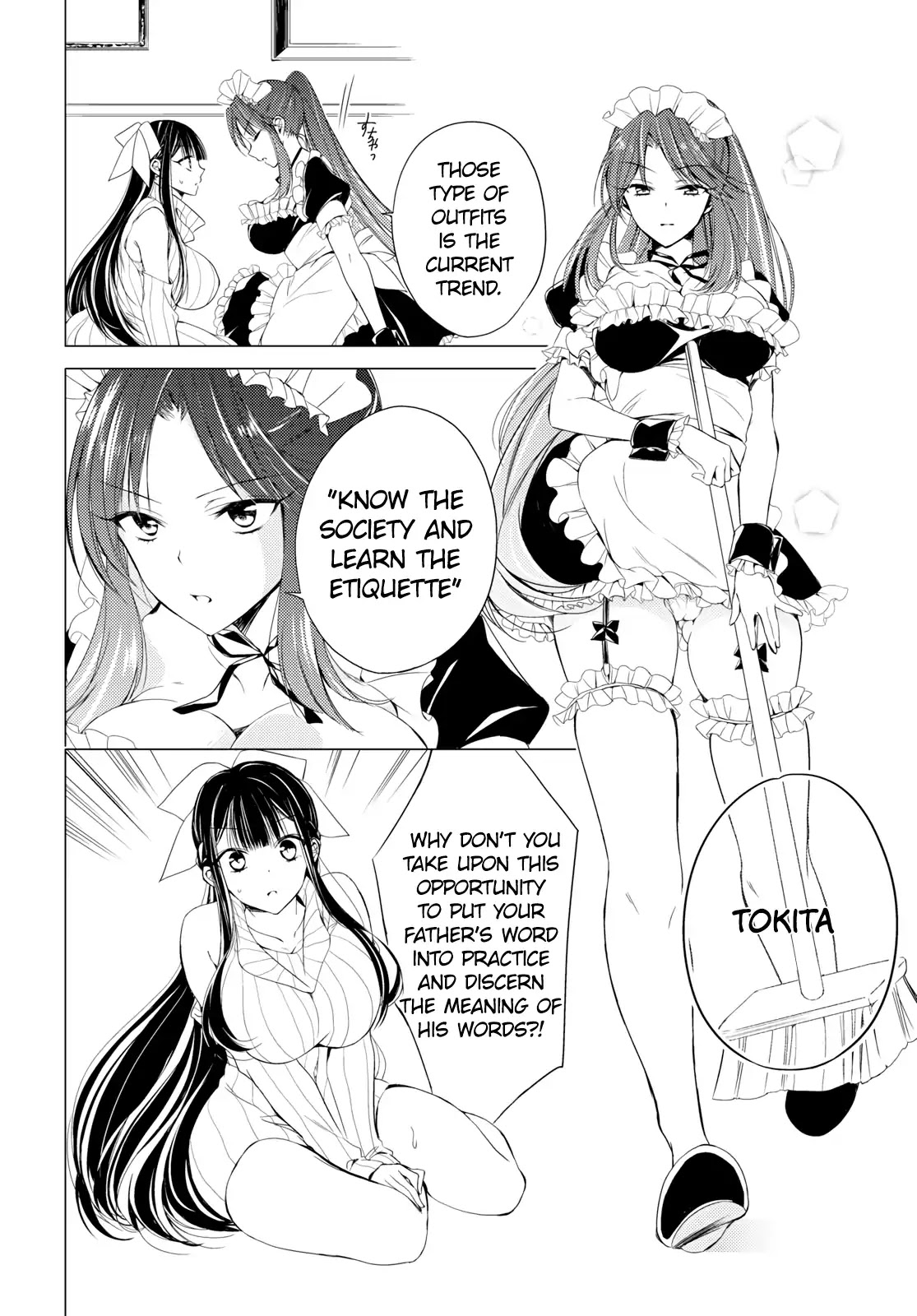 The Secret Etiquette Of Lady Takashima. Chapter 8 page 2 - Chapter 8