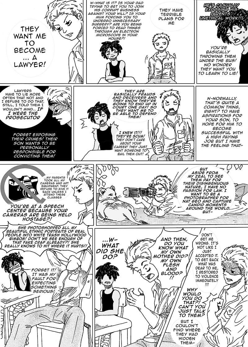 The Secret Lives of Neosites Chapter 1 page 20 - Chapter 1 : If she can talk to animals, then maybe there's something wrong with you