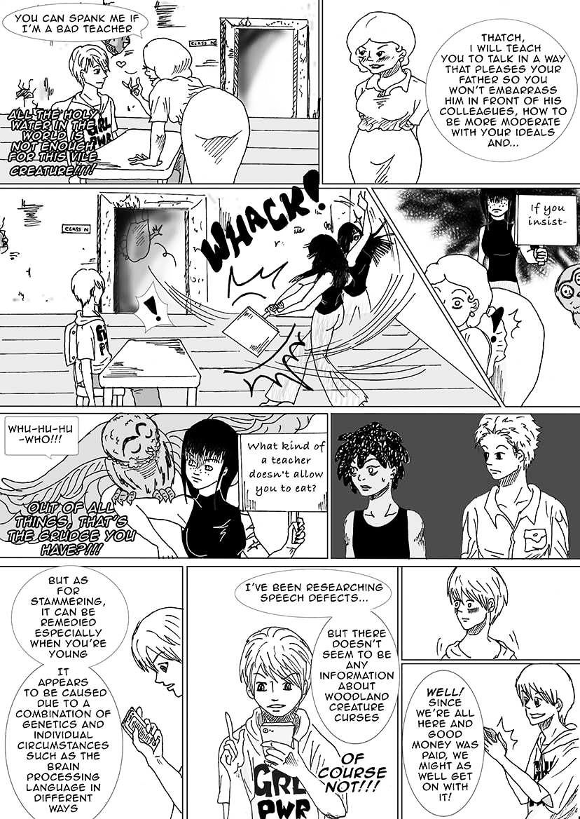 The Secret Lives of Neosites Chapter 1 page 24 - Chapter 1 : If she can talk to animals, then maybe there's something wrong with you