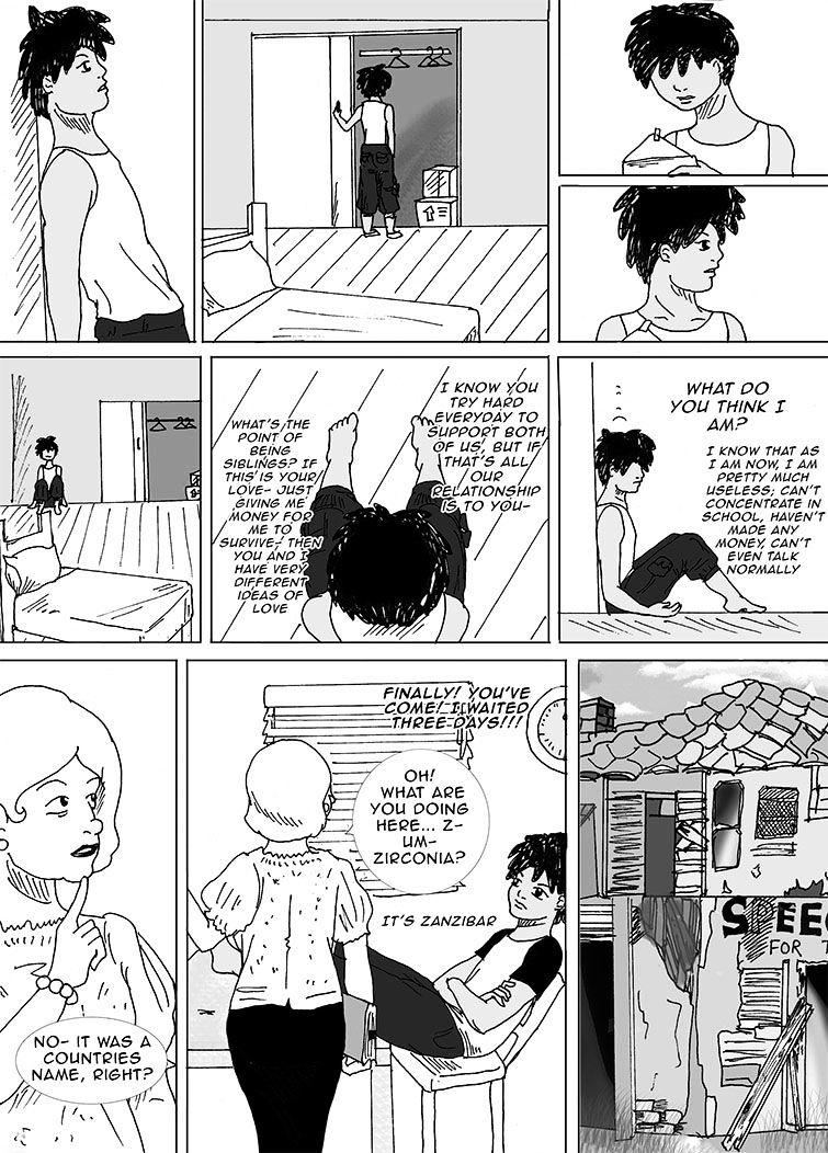 The Secret Lives of Neosites Chapter 2 page 10 - Chapter 2 : Little brothers get very sensitive when you don't share your friends with them