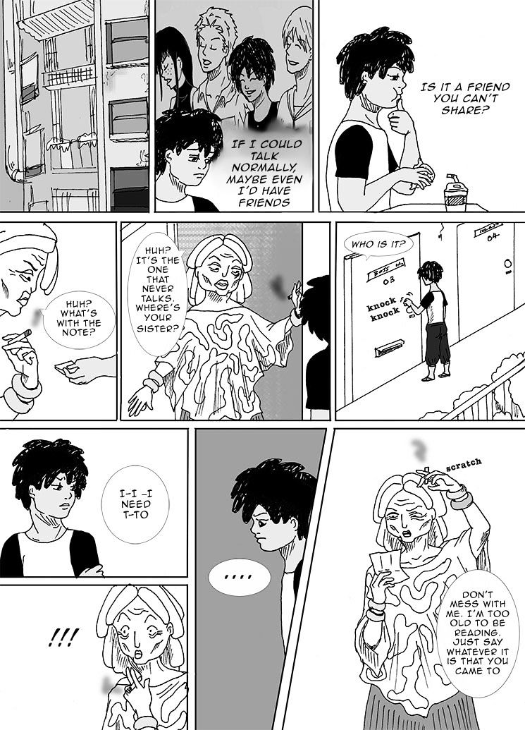 The Secret Lives of Neosites Chapter 2 page 12 - Chapter 2 : Little brothers get very sensitive when you don't share your friends with them