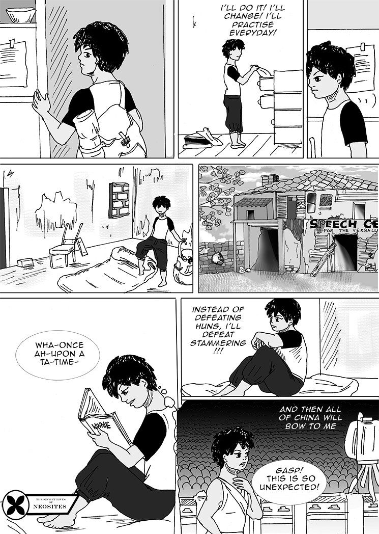 The Secret Lives of Neosites Chapter 2 page 16 - Chapter 2 : Little brothers get very sensitive when you don't share your friends with them