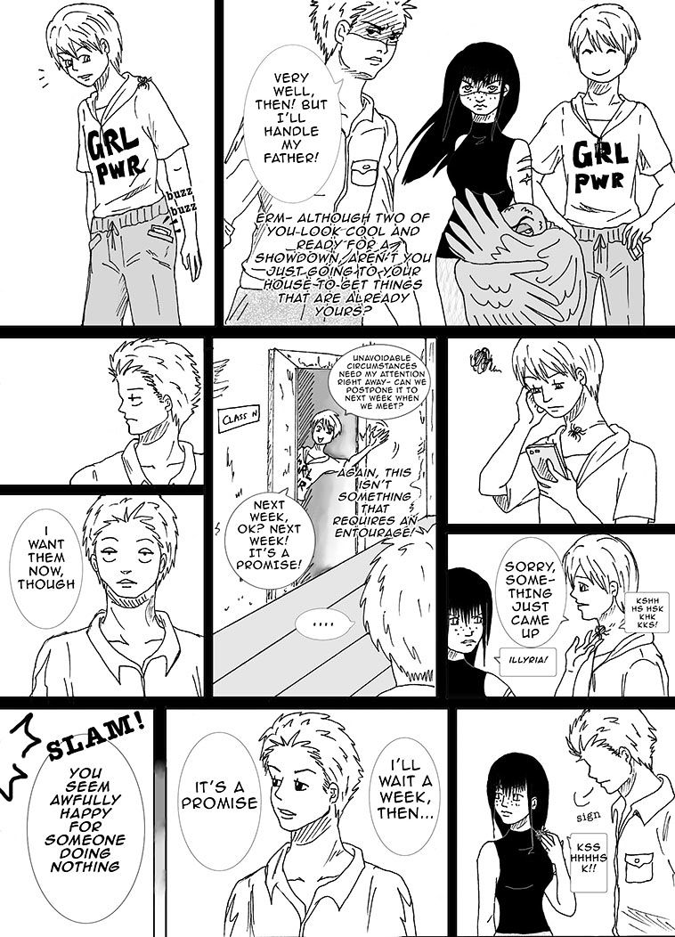 The Secret Lives of Neosites Chapter 2 page 4 - Chapter 2 : Little brothers get very sensitive when you don't share your friends with them