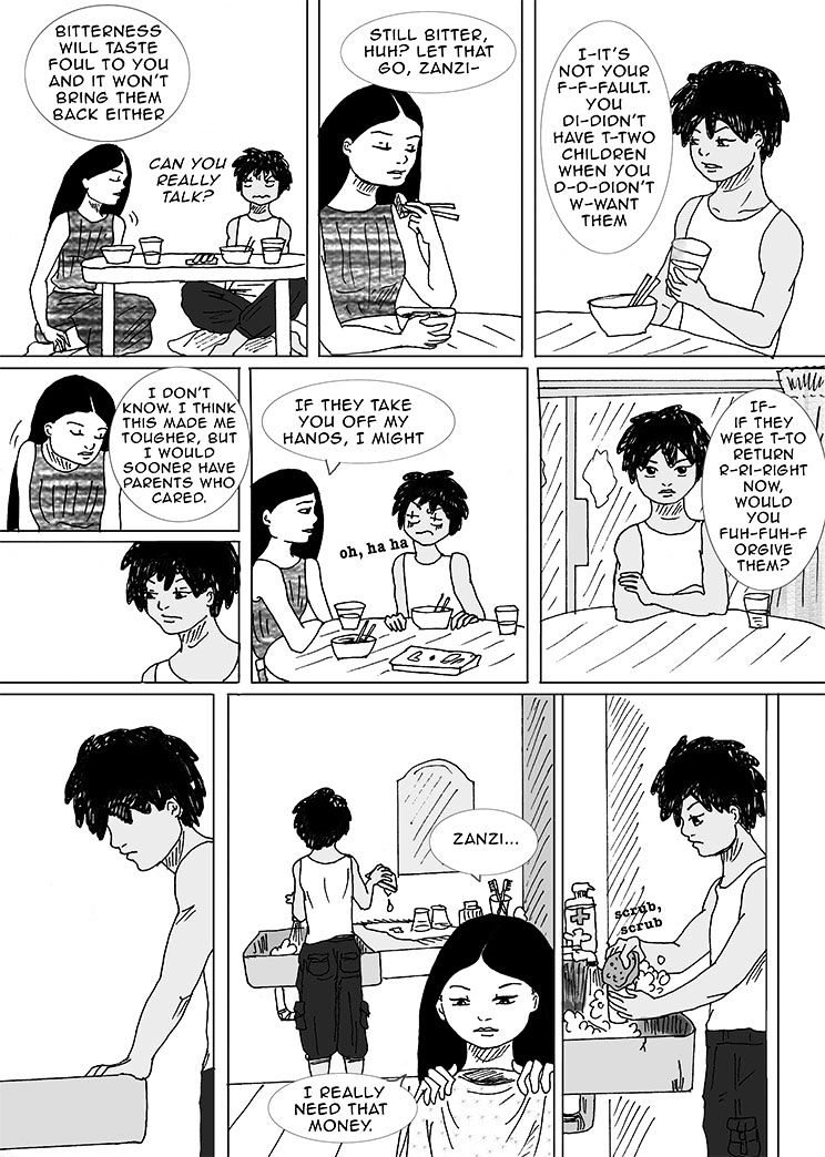 The Secret Lives of Neosites Chapter 2 page 8 - Chapter 2 : Little brothers get very sensitive when you don't share your friends with them