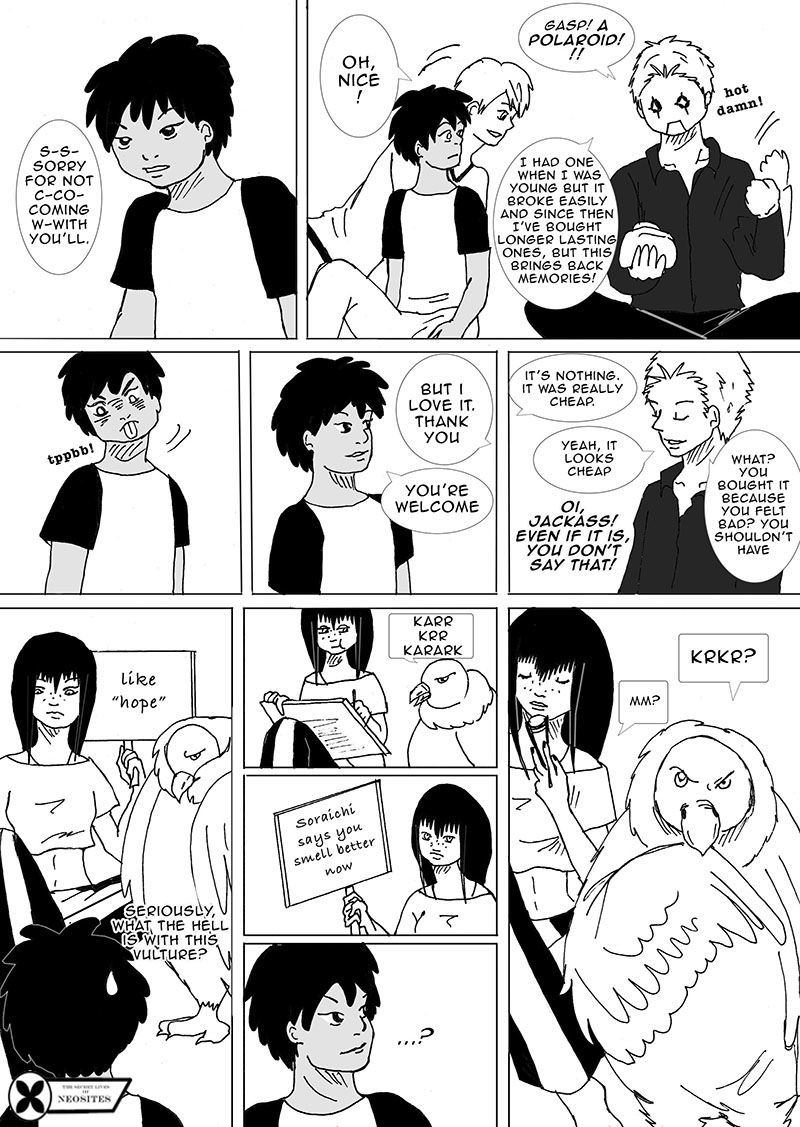 The Secret Lives of Neosites Chapter 3 page 12 - Chapter 3 : You can't threaten someone with necrotic venom everyday