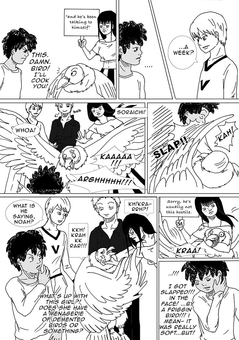 The Secret Lives of Neosites Chapter 3 page 3 - Chapter 3 : You can't threaten someone with necrotic venom everyday