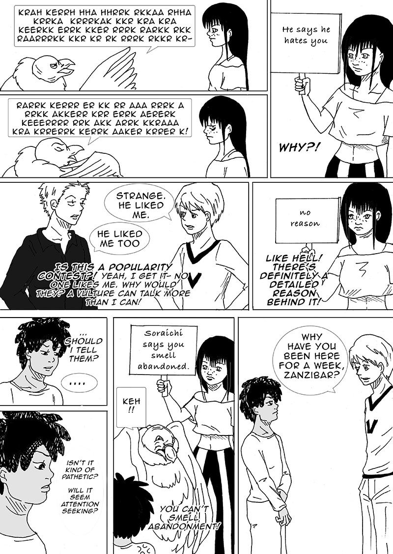 The Secret Lives of Neosites Chapter 3 page 4 - Chapter 3 : You can't threaten someone with necrotic venom everyday