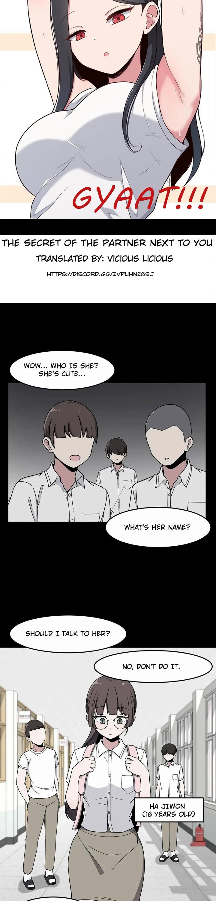 The Secret of the Partner Next to You Chapter 16 page 1 - Chapter 16