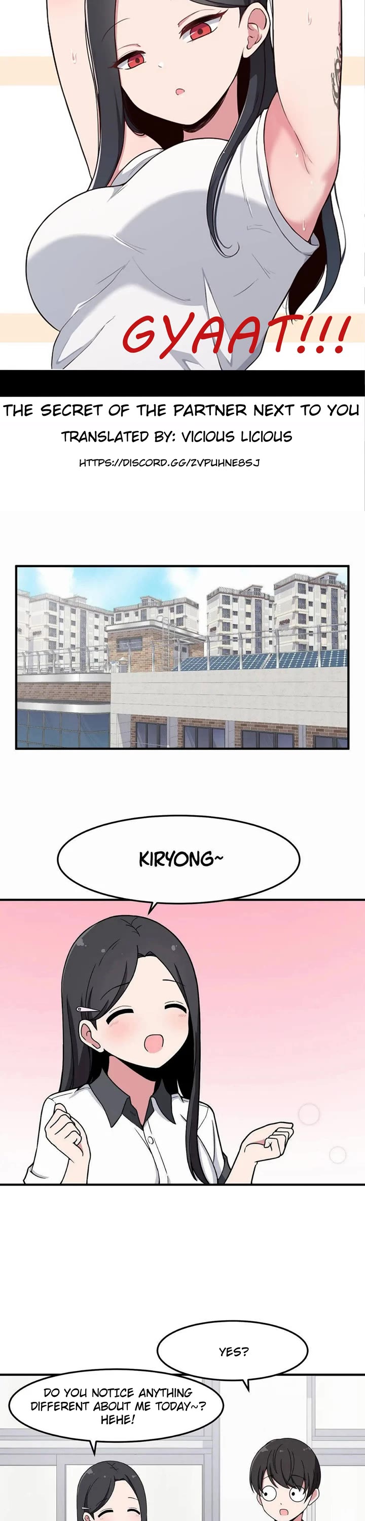 The Secret of the Partner Next to You Chapter 17 page 1 - Chapter 17